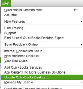 Update the QuickBooks Desktop Application
